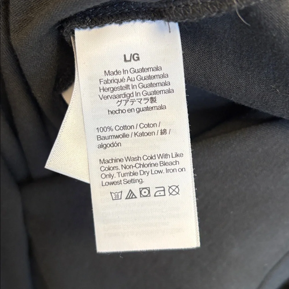 J. Crew Black Crew Neck Tee